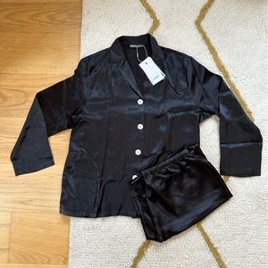 NWT 100% silk Pajama set from Elle in London